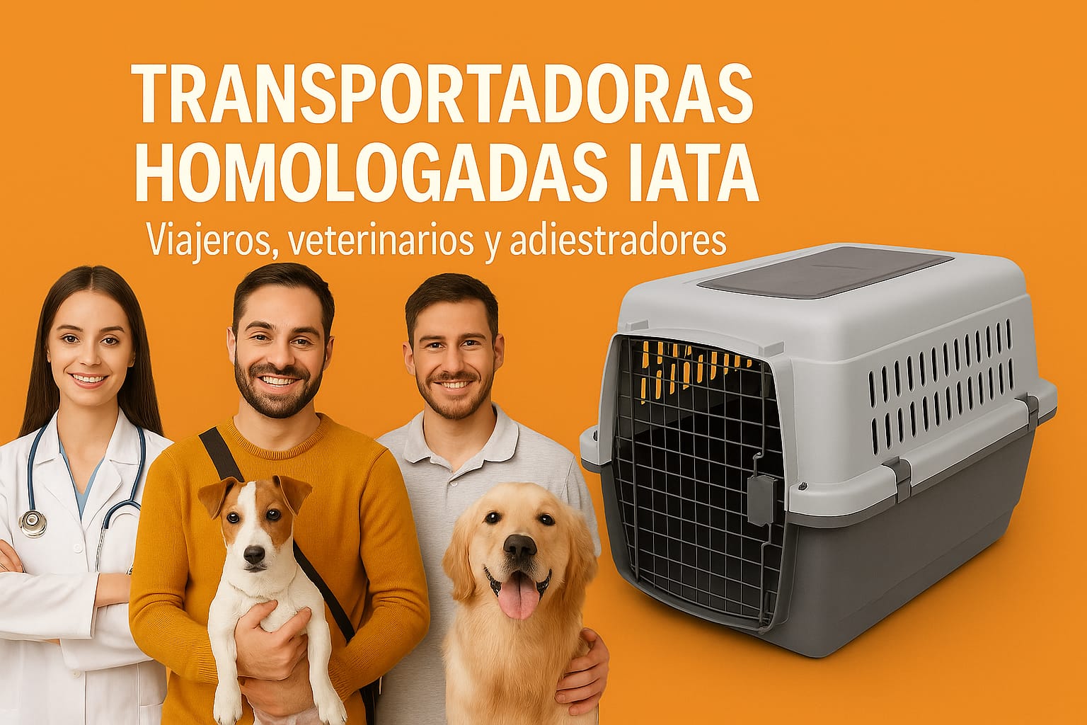 Transportadoras homologadas IATA — Viajeros, veterinarios y adiestradores